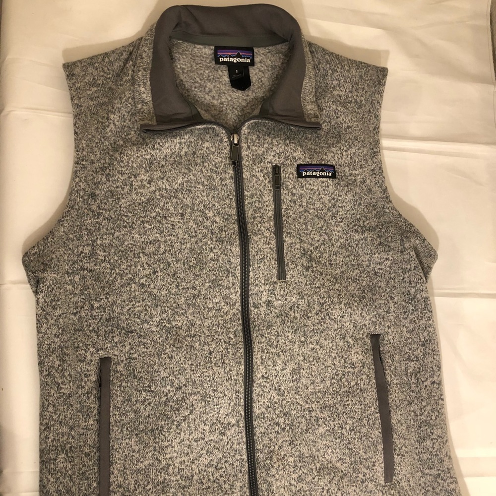 Patagonia  Sweater Vest Stonewash Gray Fleece Sm